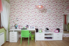 colourful interior of children room